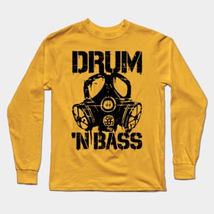Drum N Bass Gasmask Long Sleeve T-Shirt